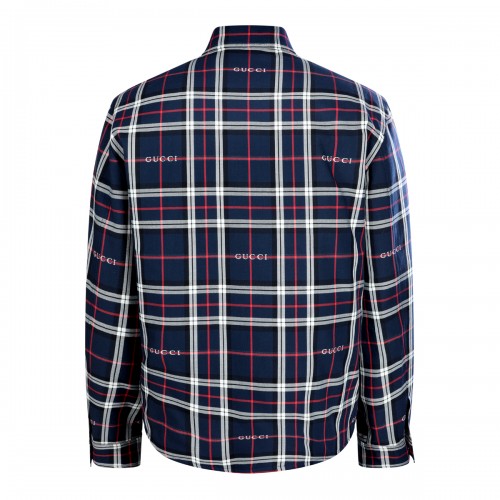 MULTICOLOR CHECK DOWN JACKET 2