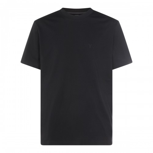 BLACK COTTON T-SHIRT