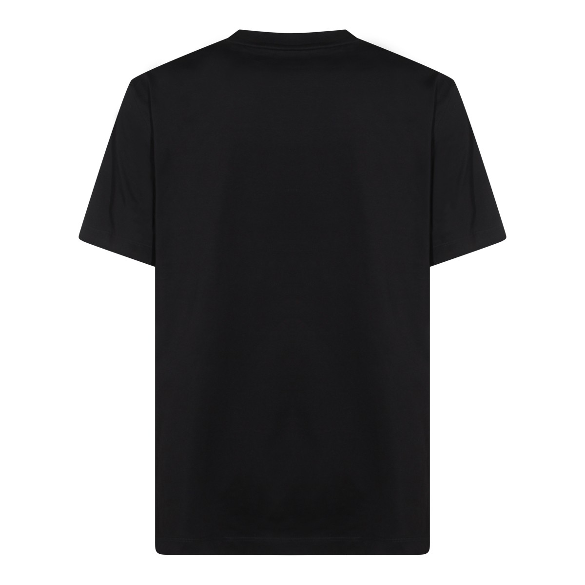 BLACK COTTON T-SHIRT