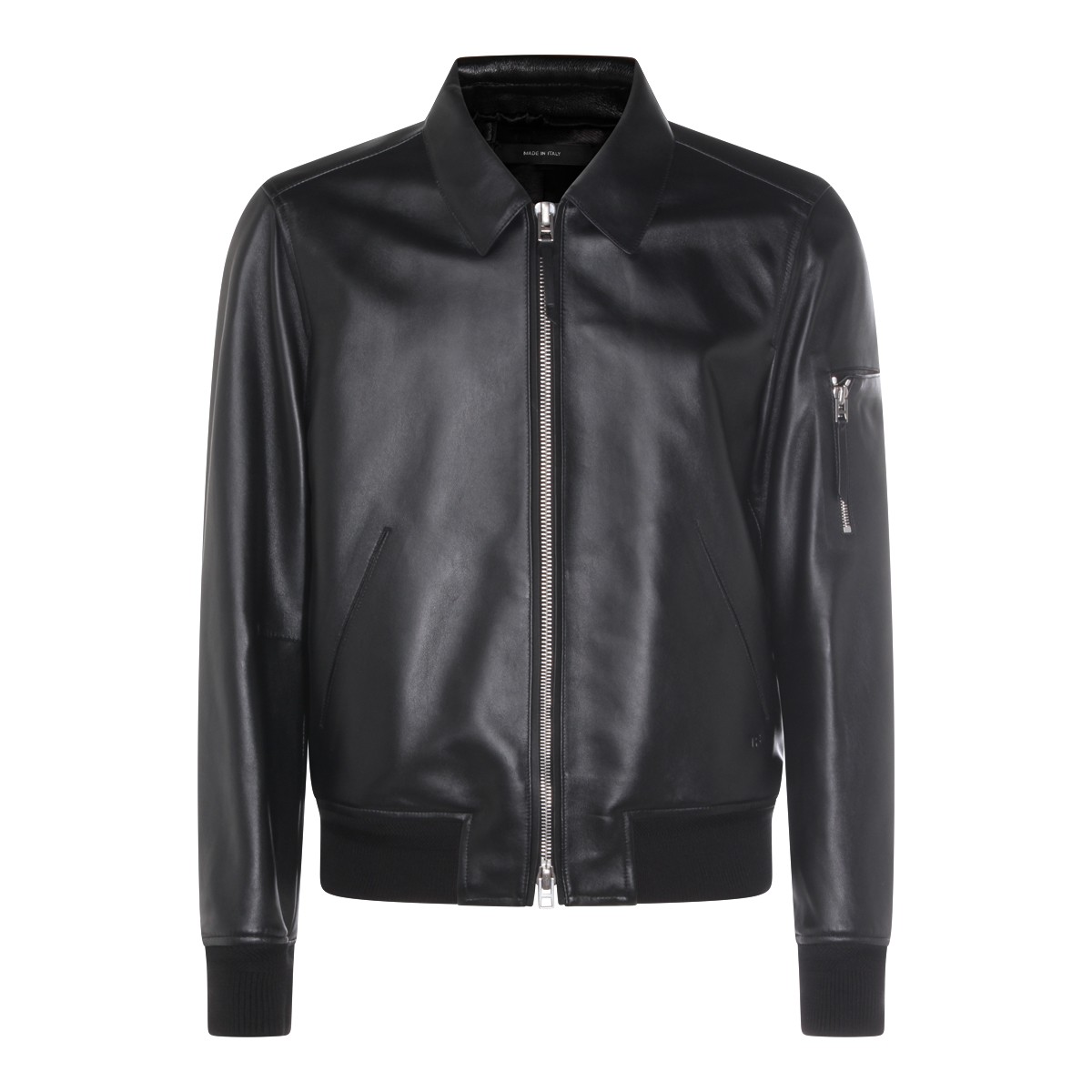 BLACK LEATHER JACKET