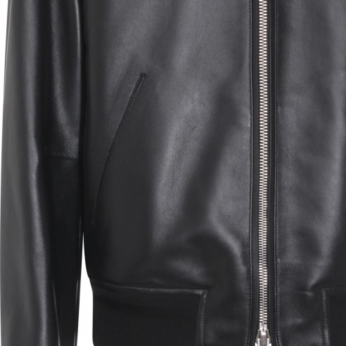 BLACK LEATHER JACKET