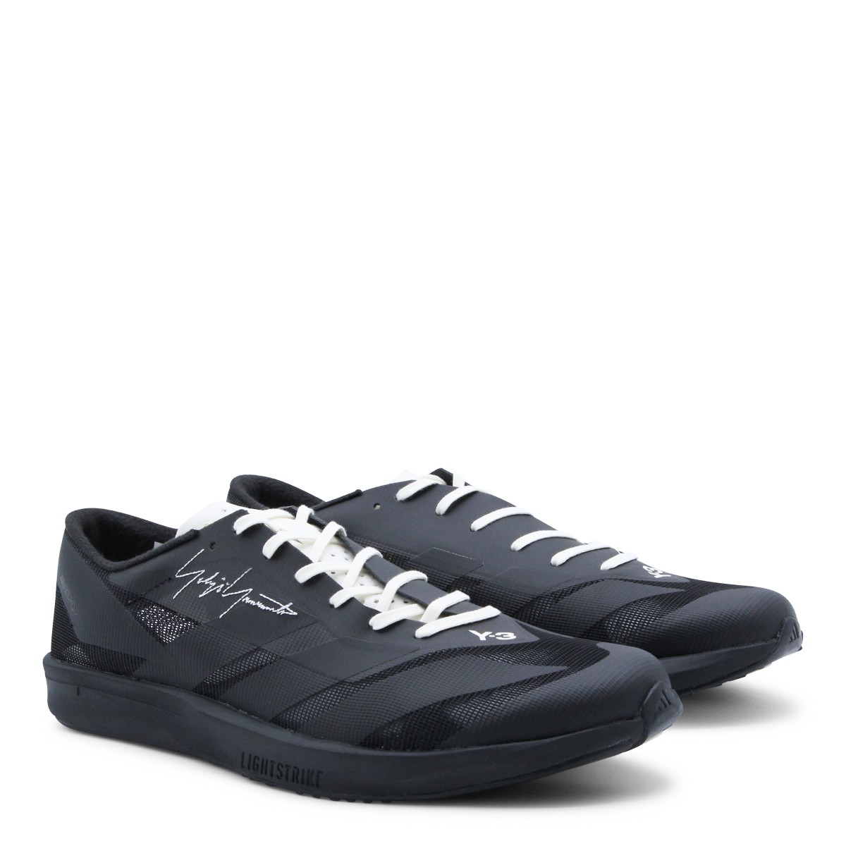 BLACK LEATHER ACI6 ZERO SNEAKERS