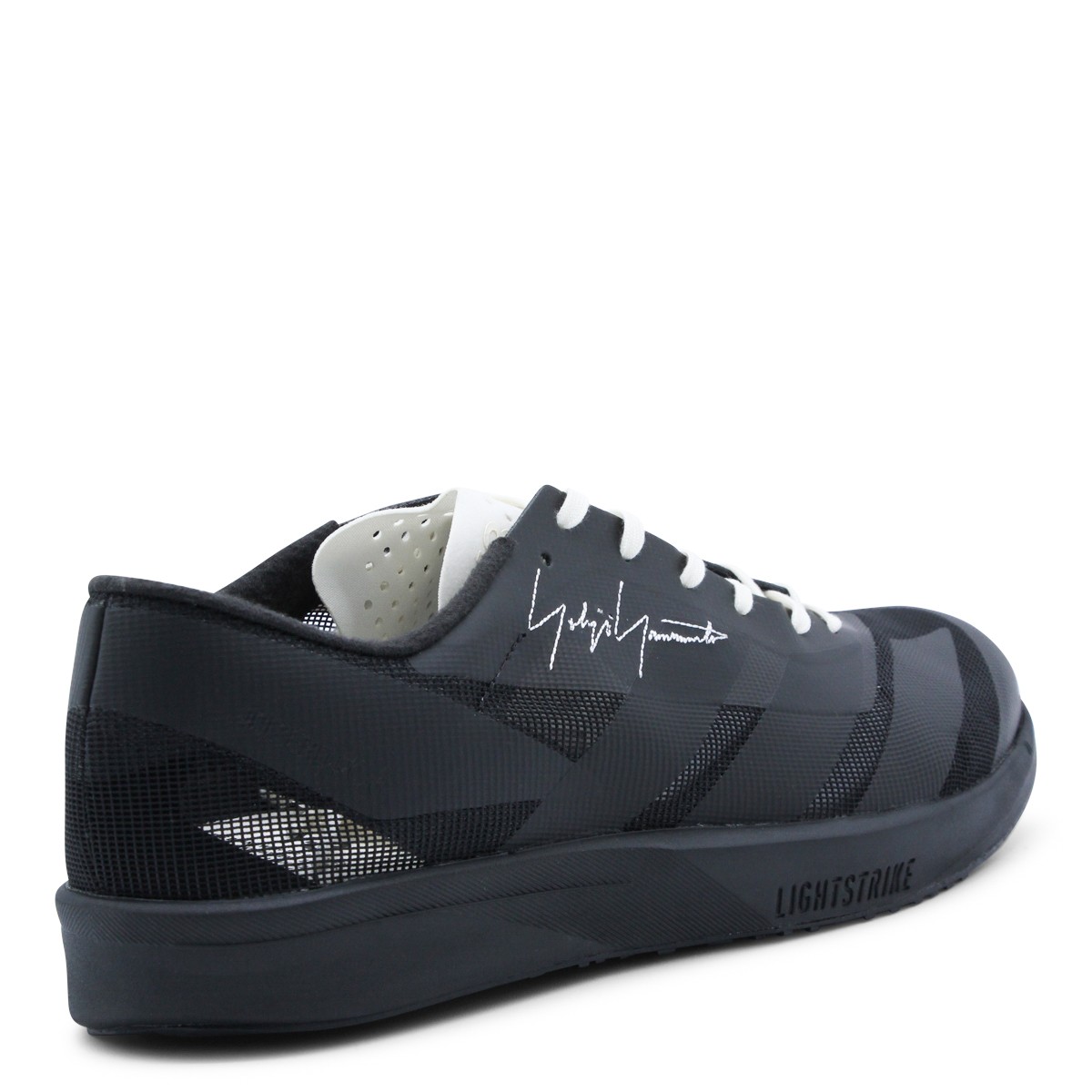 BLACK LEATHER ACI6 ZERO SNEAKERS