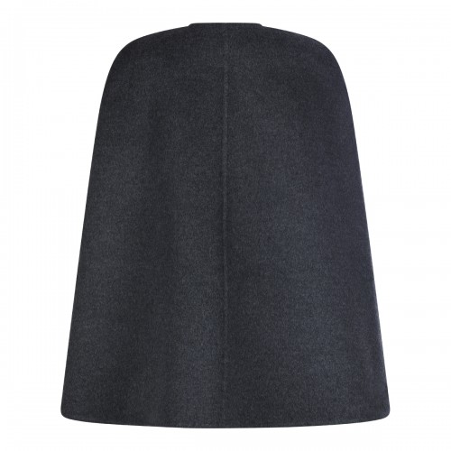 GREY WOOL CAPE 2