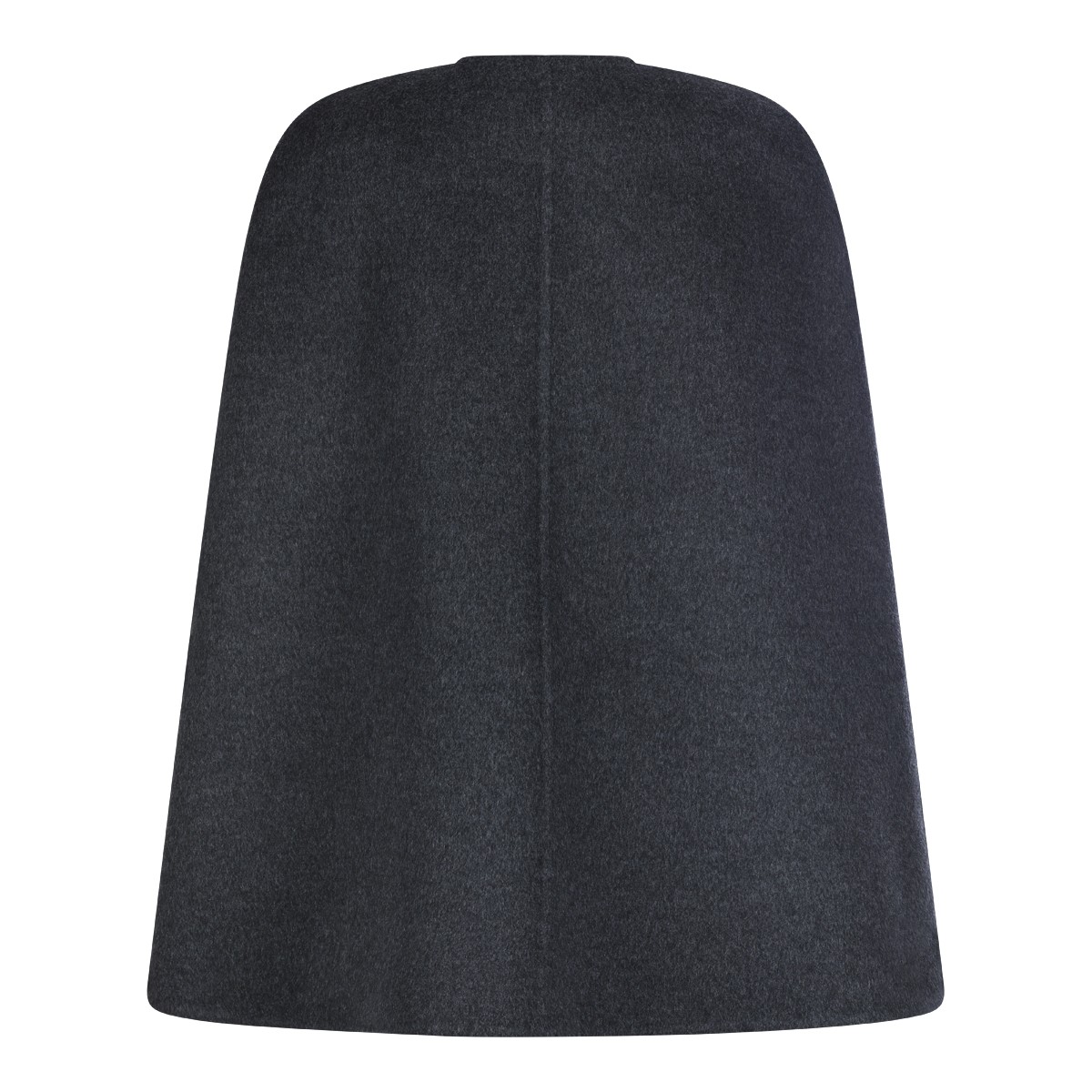 GREY WOOL CAPE