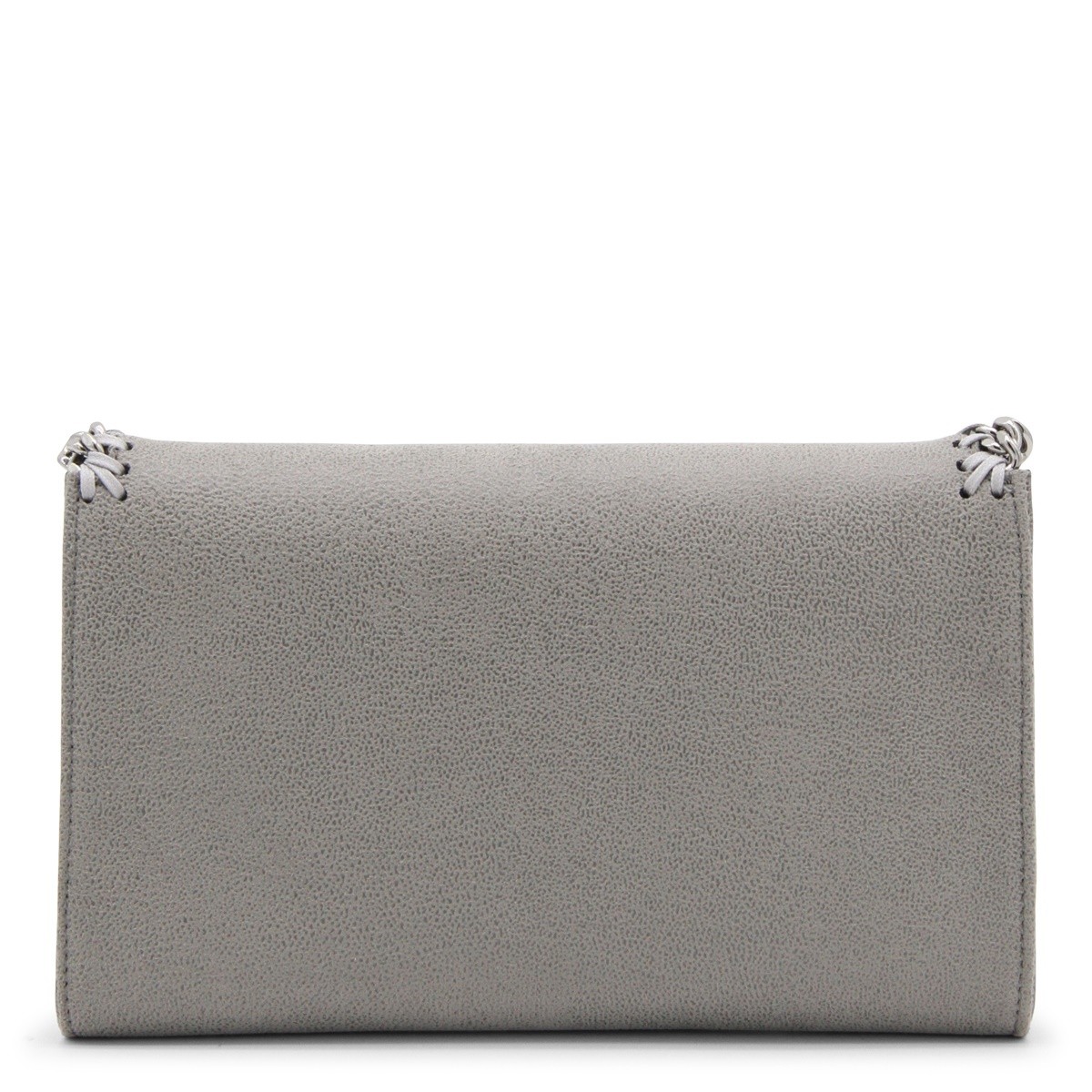 LIGHT GREY FALABELLA MINI SHOULDER BAG