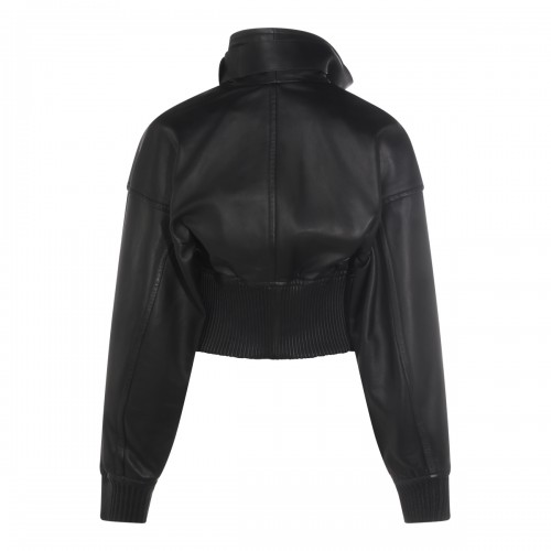 BLACK LEATHER JACKET