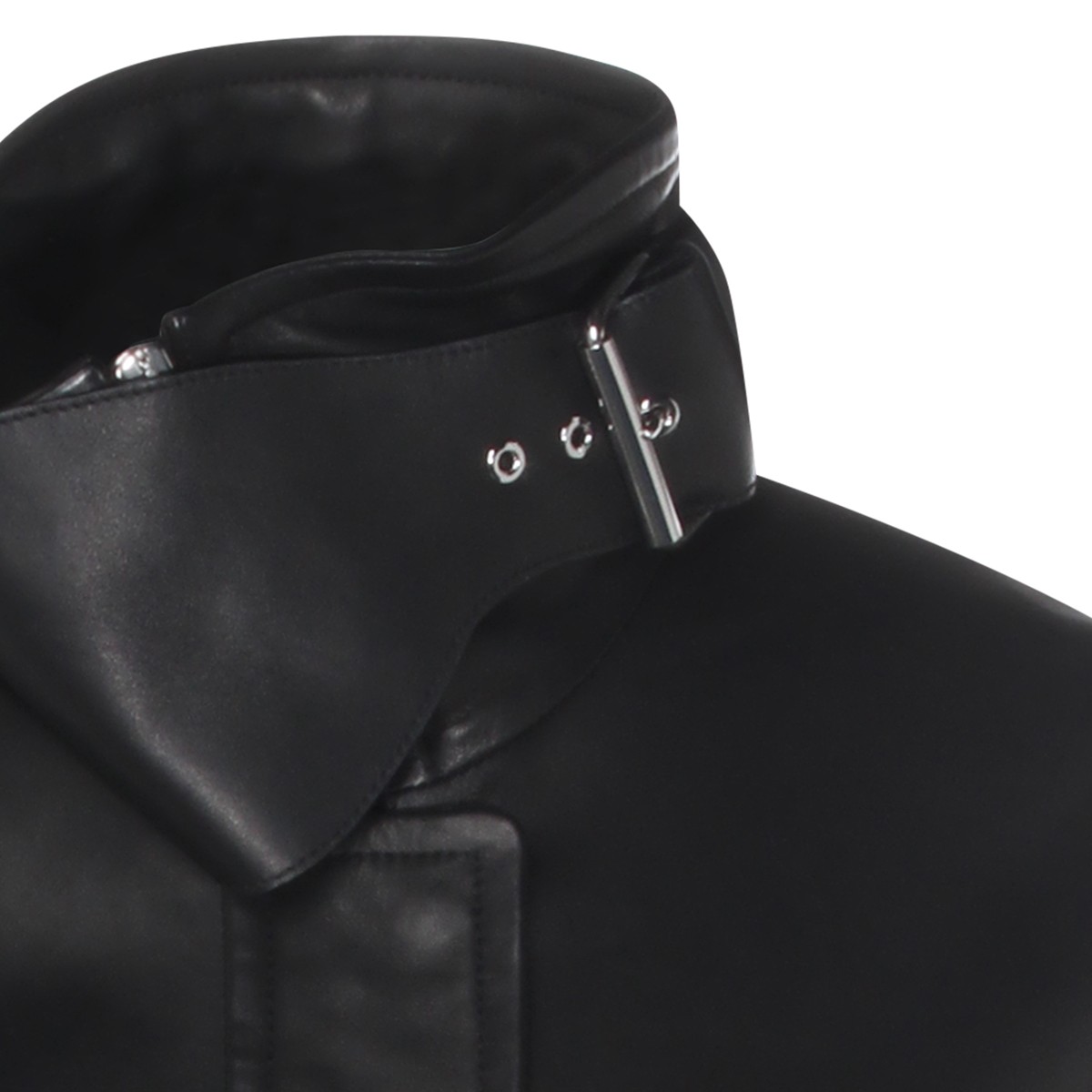 BLACK LEATHER JACKET