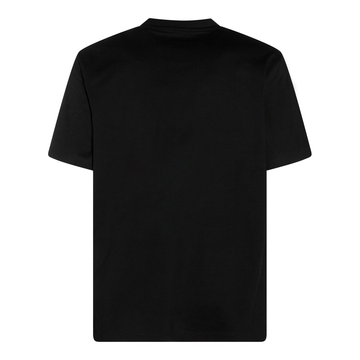 BLACK COTTON T-SHIRT