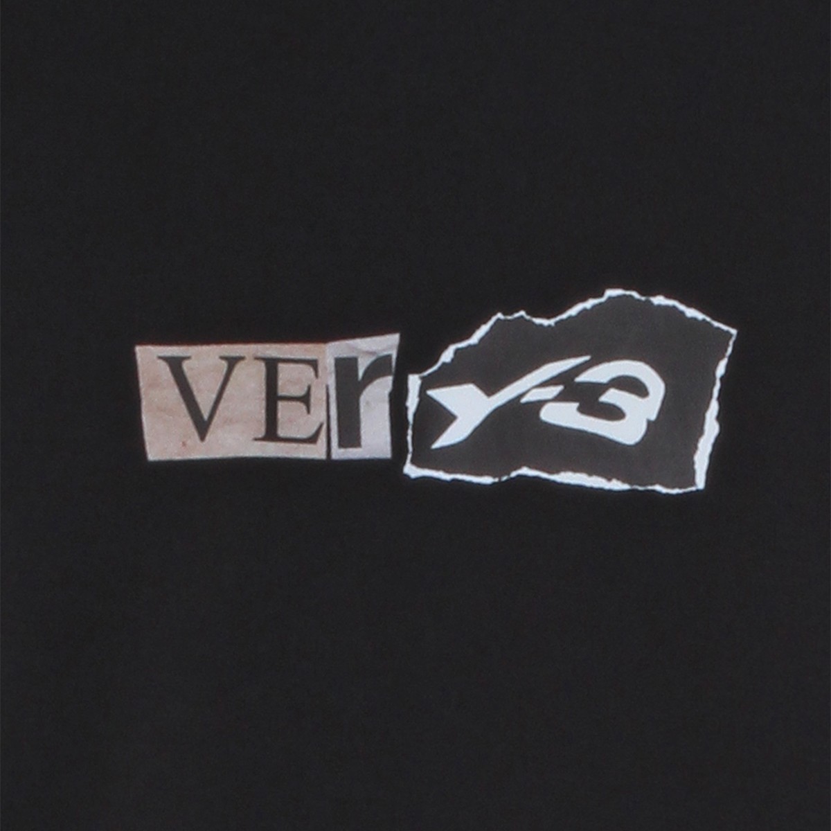 BLACK COTTON T-SHIRT