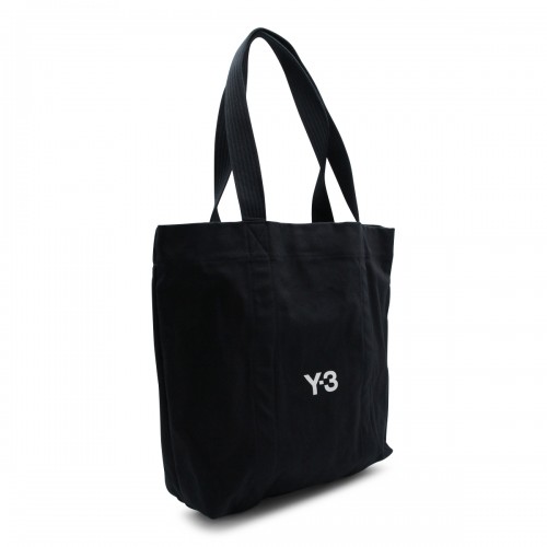 BLACK COTTON TOTE BAG 2