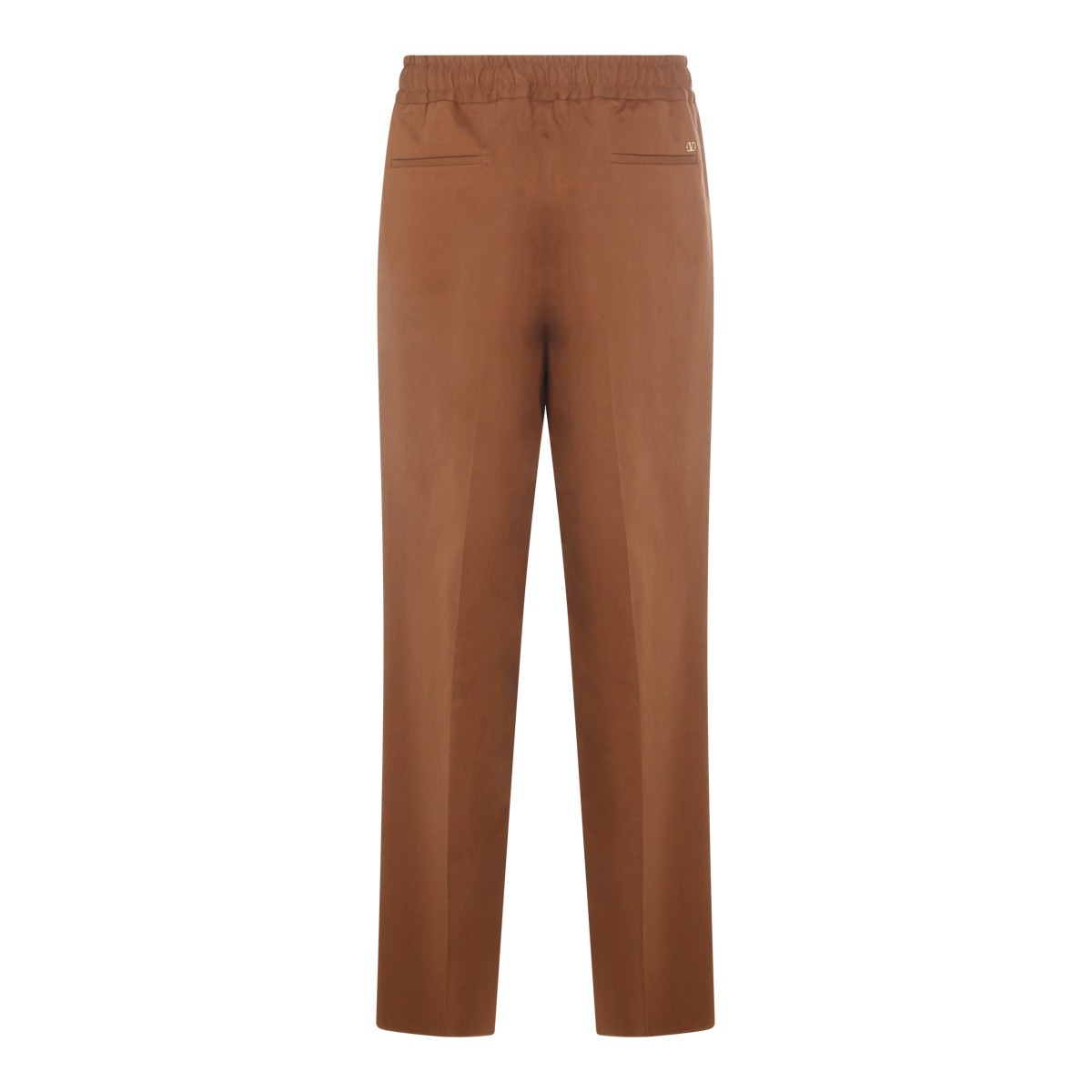BROWN COTTON PANTS