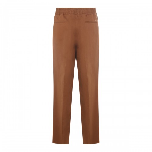 BROWN COTTON PANTS