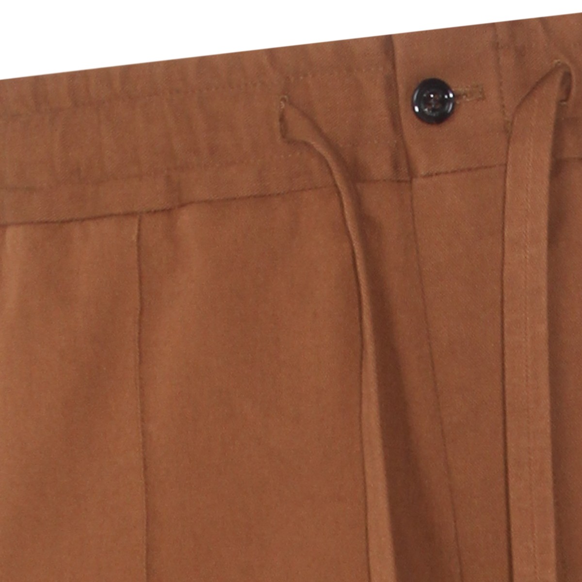BROWN COTTON PANTS