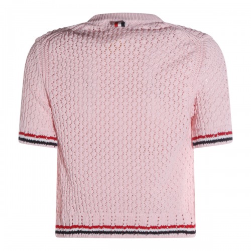 PINK COTTON KNITWEAR