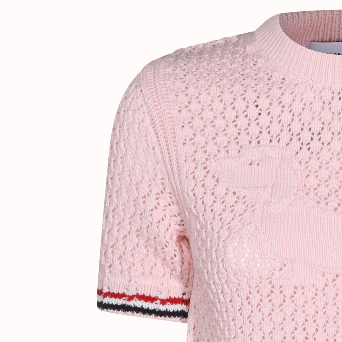 PINK COTTON KNITWEAR