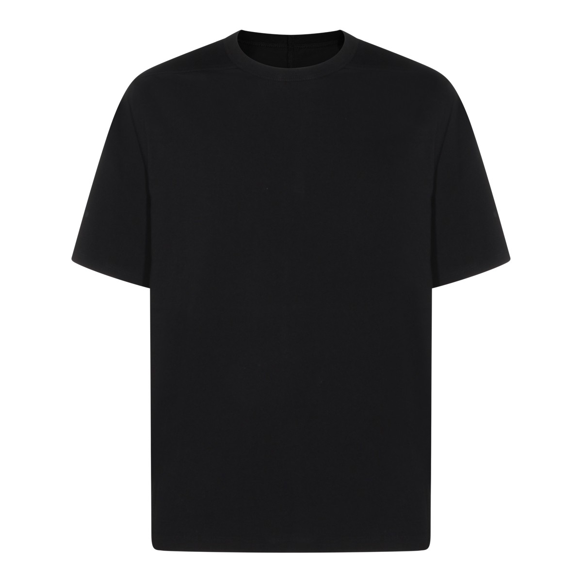 BLACK COTTON T-SHIRT