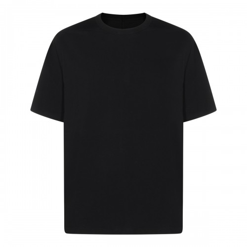 BLACK COTTON T-SHIRT