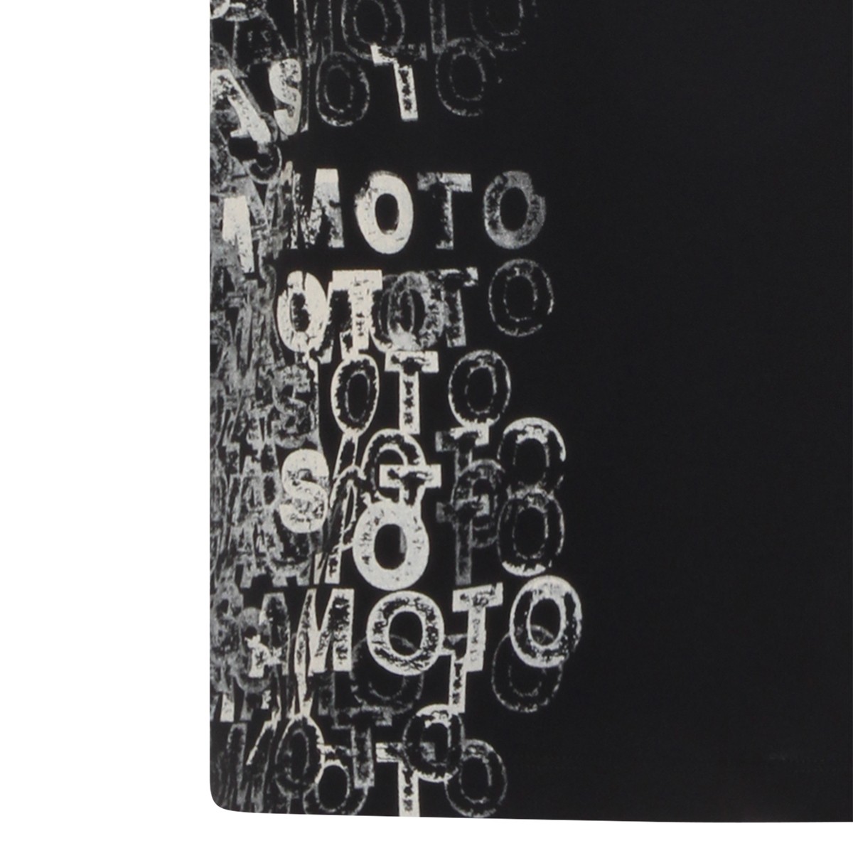 BLACK COTTON T-SHIRT