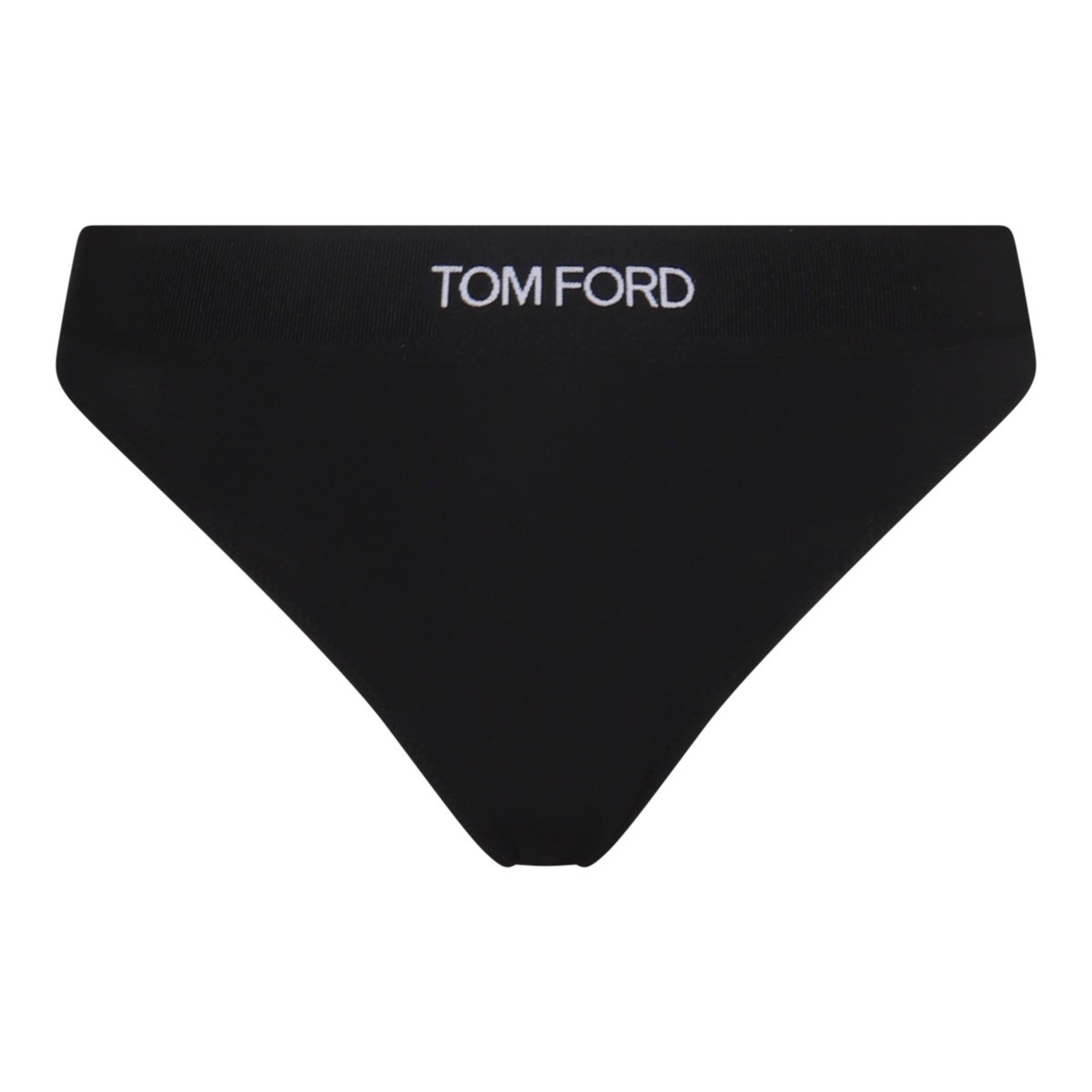 BLACK SLIP UNDERWEAR