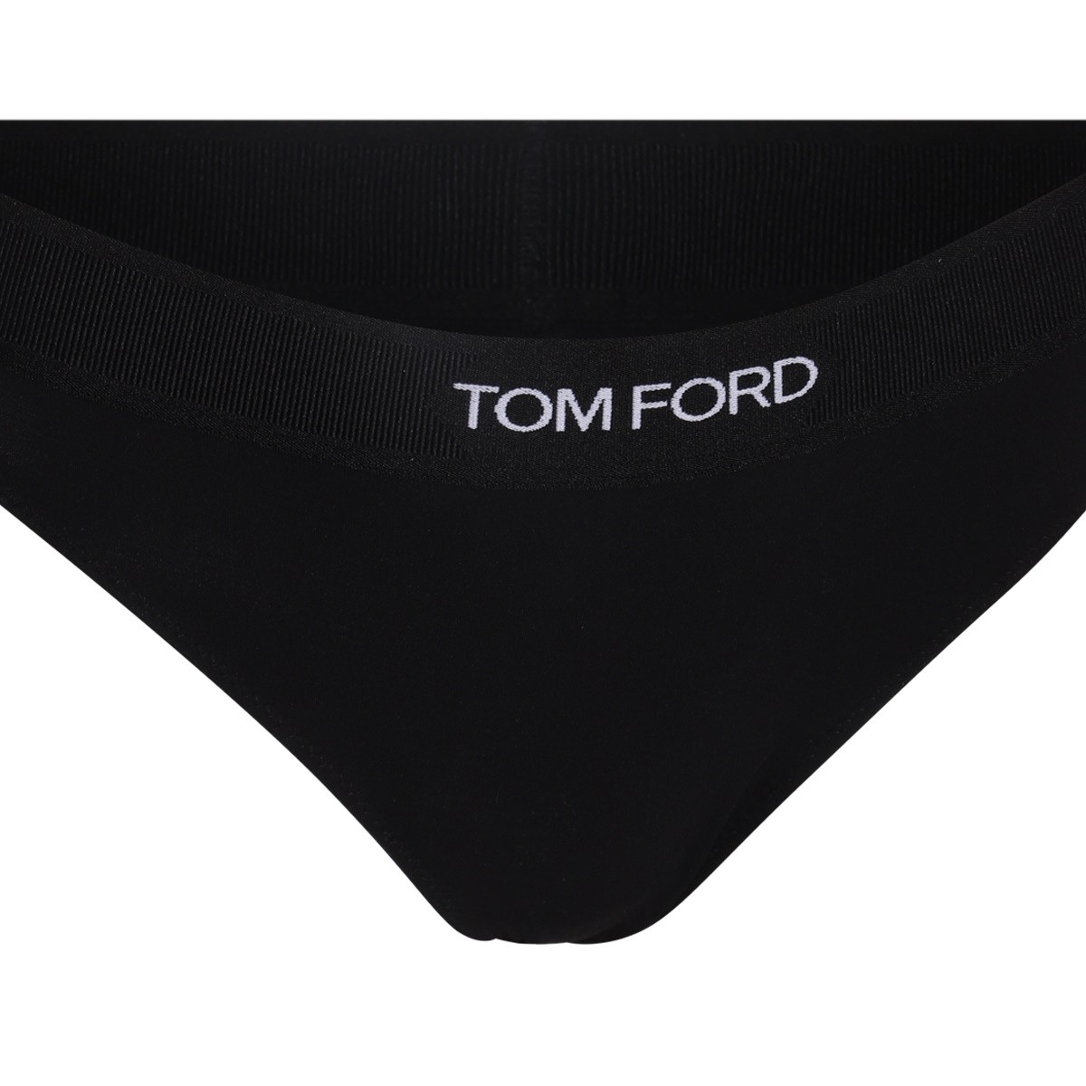 BLACK SLIP UNDERWEAR