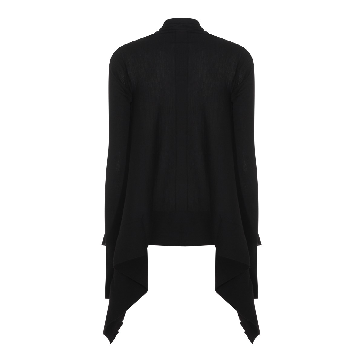 BLACK WOOL KNITWEAR