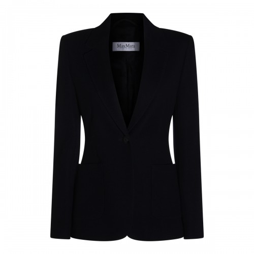 DARK BLUE CASHMERE BLAZER