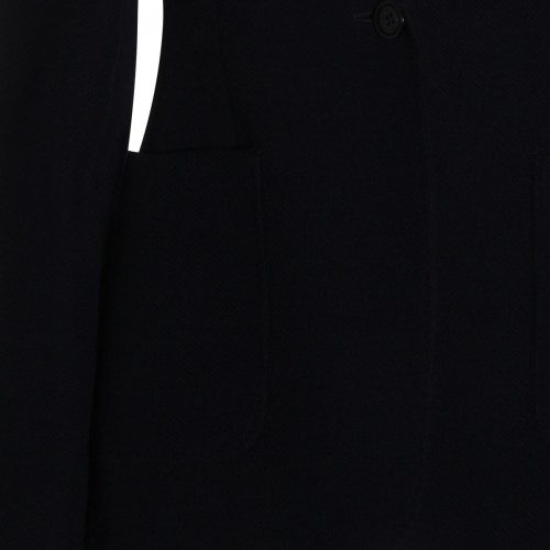 DARK BLUE CASHMERE BLAZER