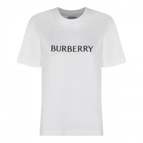 CHALK COTTON LOGO T-SHIRT