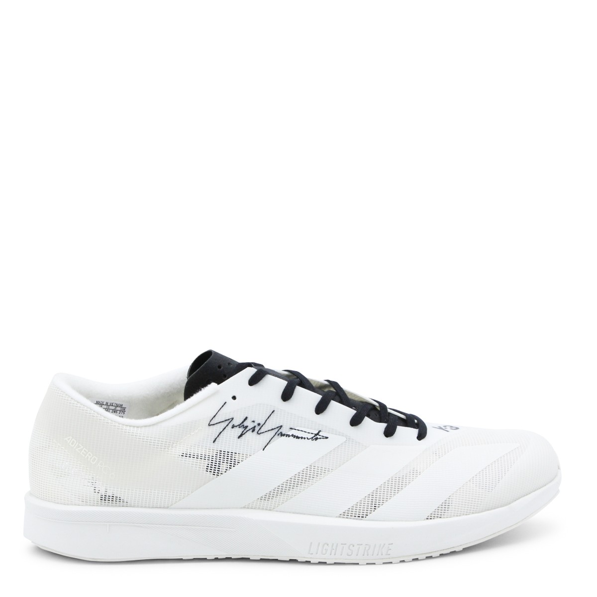 WHITE AND BLACK LEATHER ADIZERO RC6...