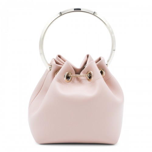 MACARON AND LIGHT GOLD BON BON TOP HANDLE BAG