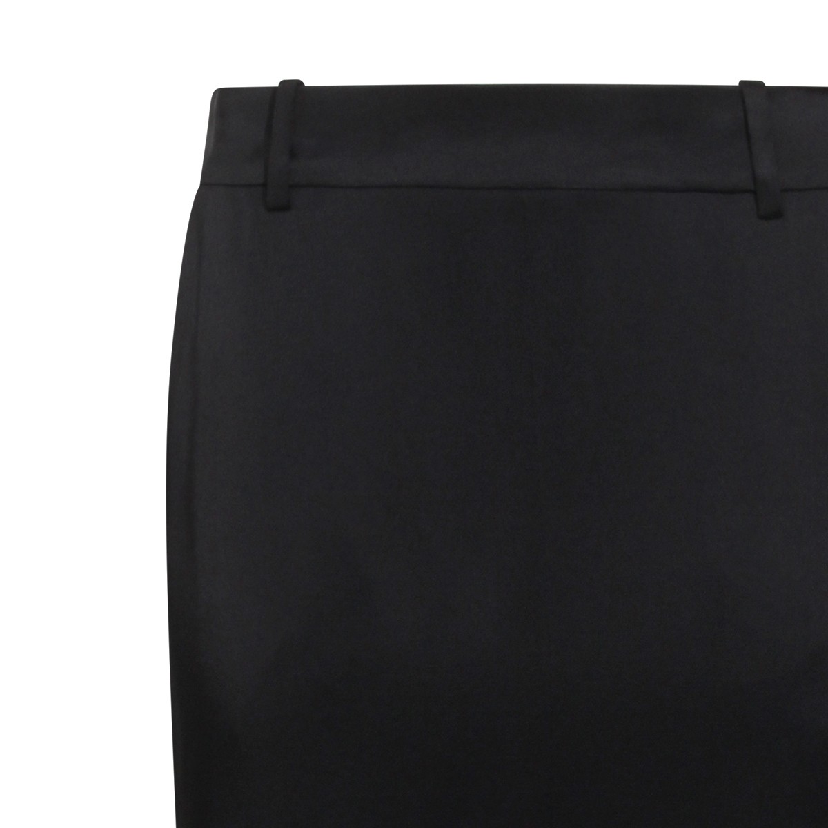 BLACK MIDI SKIRT