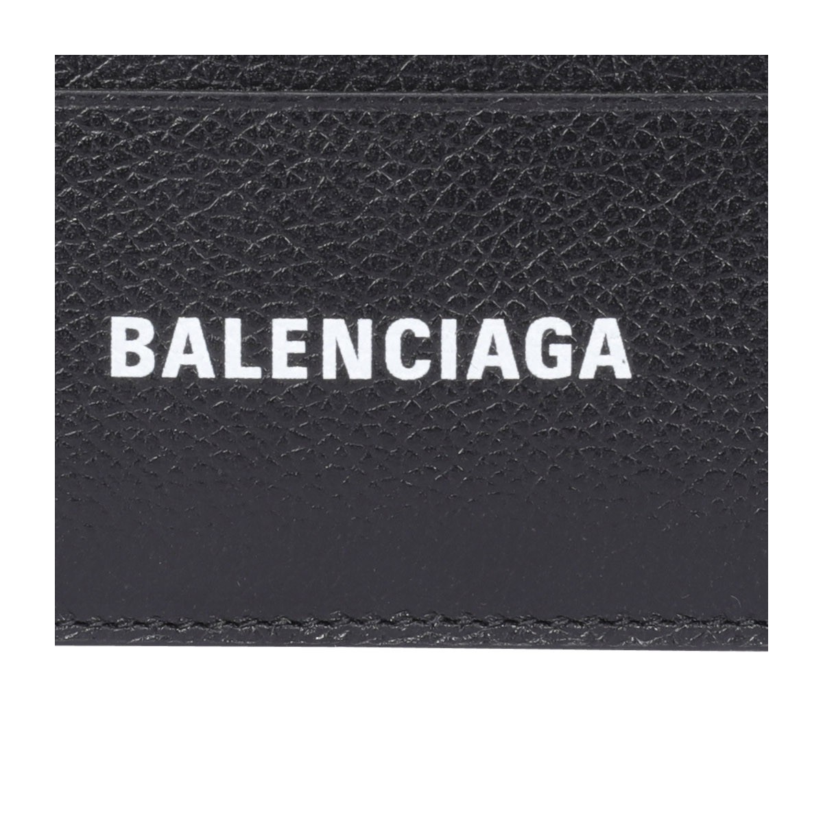 BLACK LEATHER CARD HOLDER