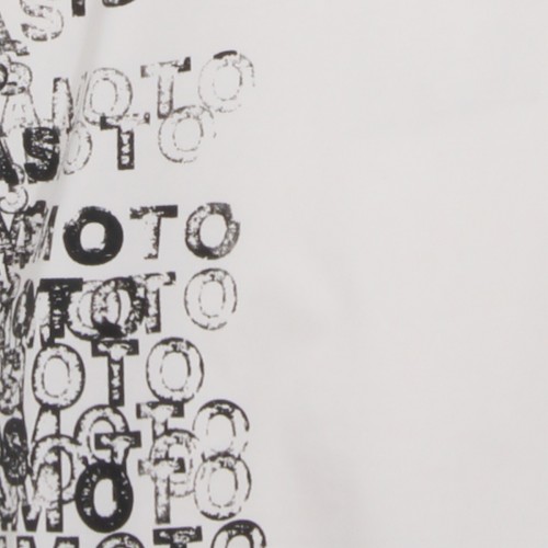 CHALK WHITE COTTON T-SHIRT