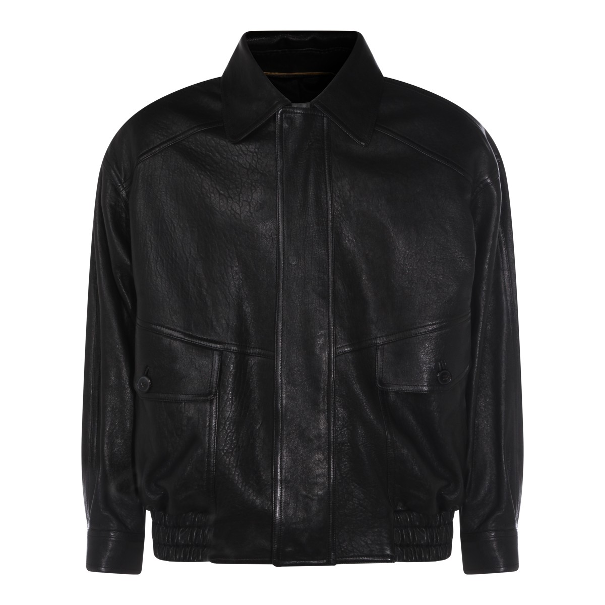 BLACK LEATHER JACKET