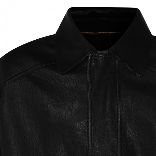 BLACK LEATHER JACKET
