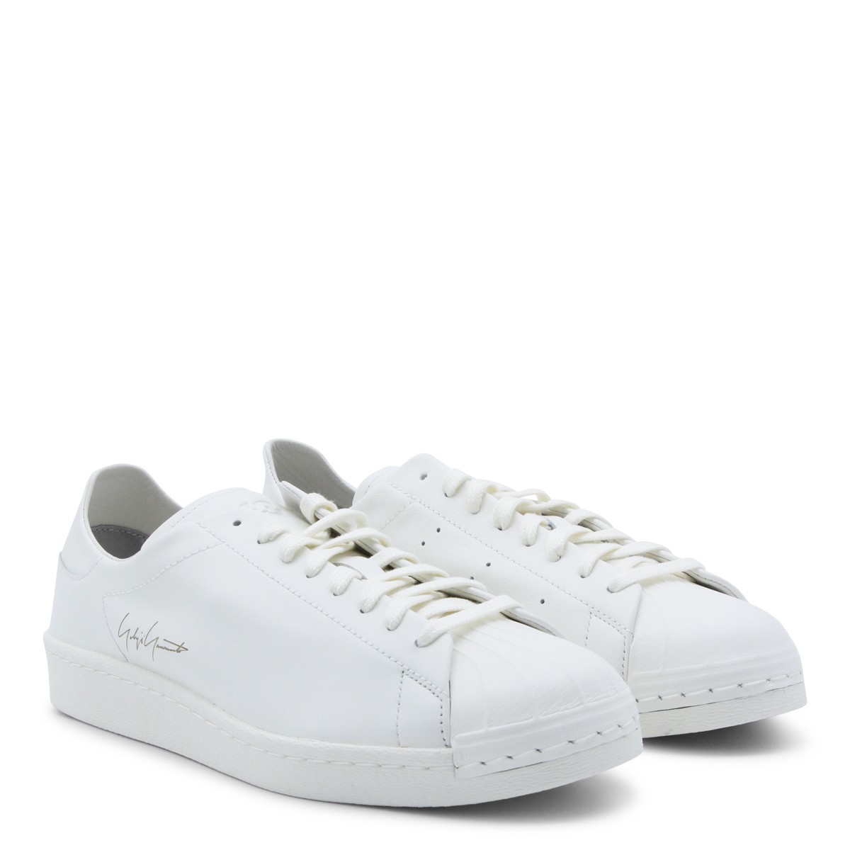 WHITE LEATHER SUPERSTAR SNEAKERS