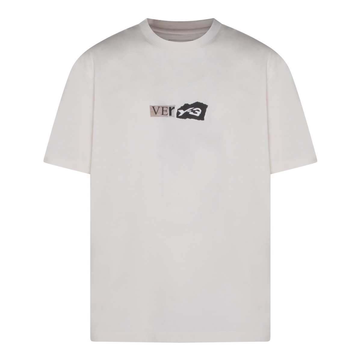 CHALK WHITE COTTON T-SHIRT