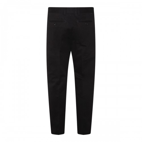 BLACK COTTON PANTS