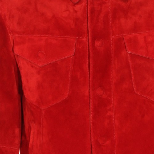 RED LEATHER JACKET