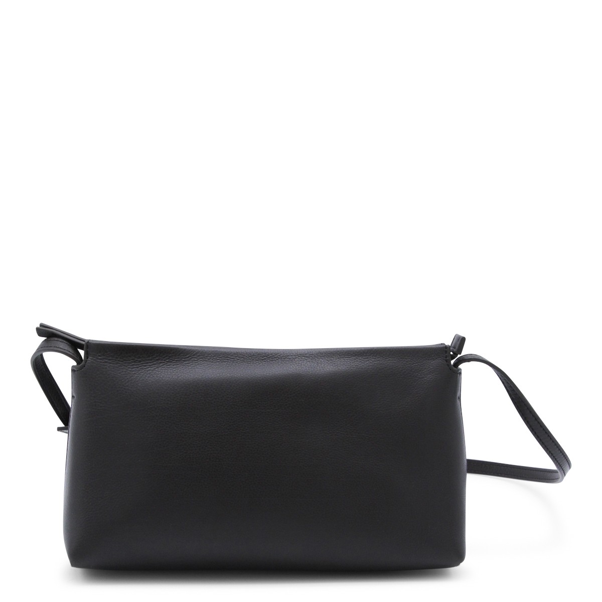 DARK BROWN LEATHER RENE CROSSBODY BAG