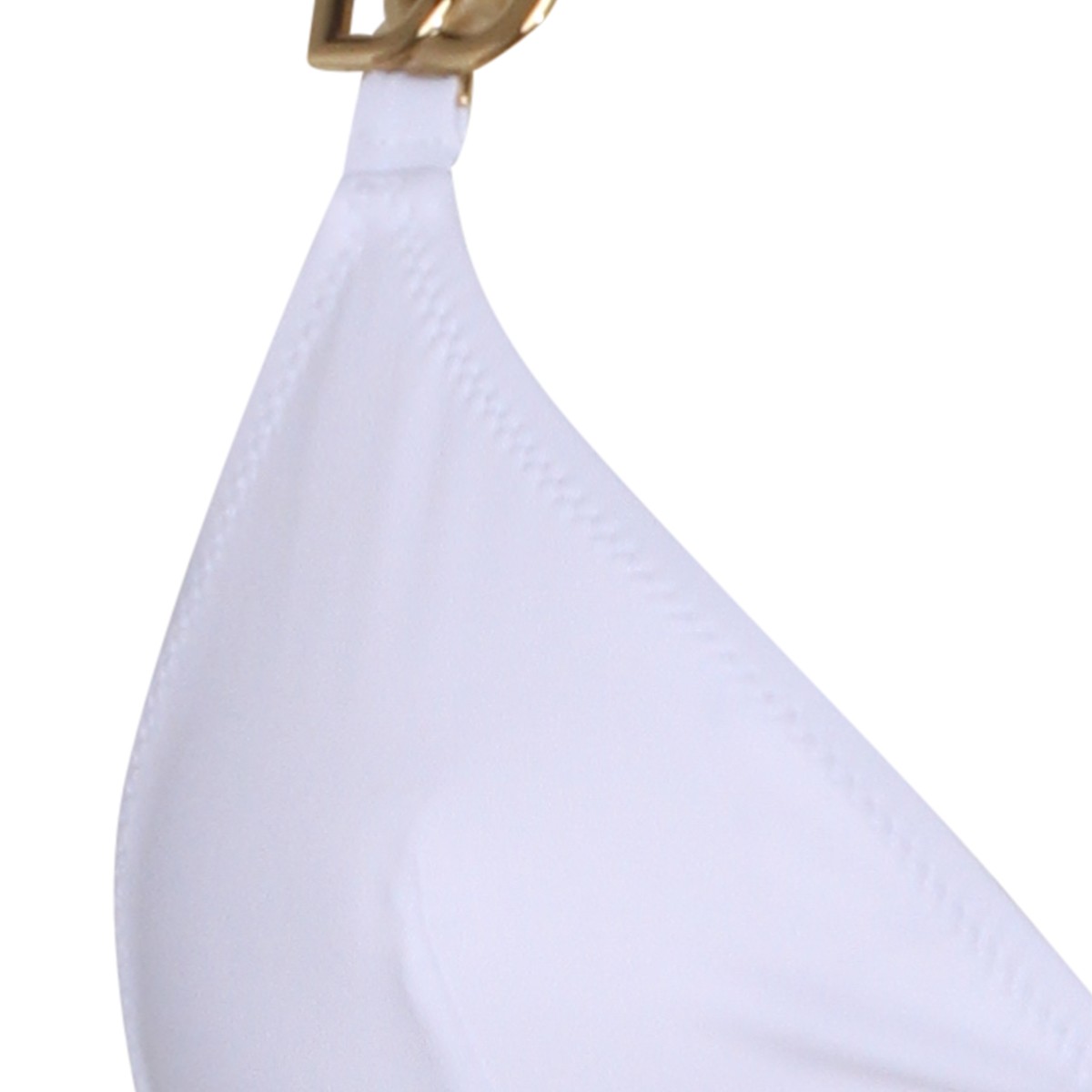 WHITE AND GOLD BIKINI