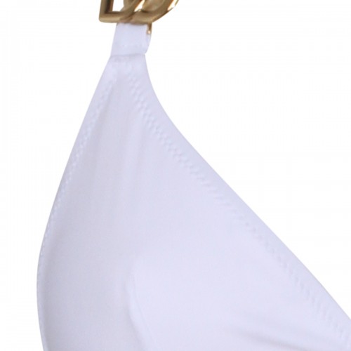 WHITE AND GOLD BIKINI