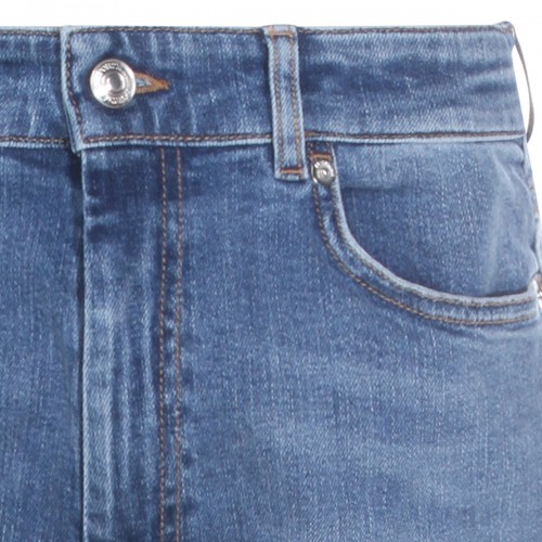 BLUE COTTON JEANS