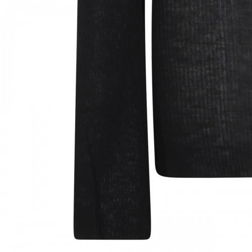 BLACK VISCOSE KNITWEAR