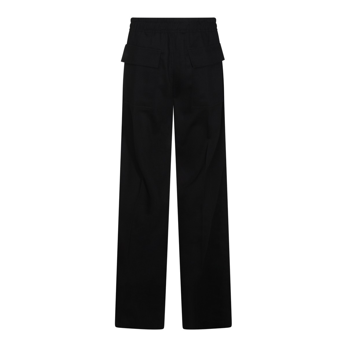 BLACK WOOL DIETRICH PANTS