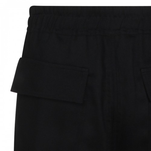 BLACK WOOL DIETRICH PANTS
