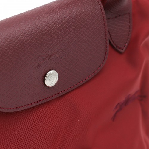 RED LEATHER LE PLIAGE ORIGINAL S TOTE