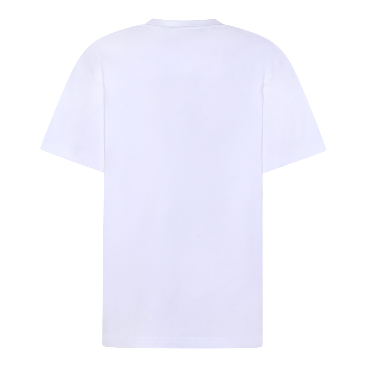 WHITE COTTON T-SHIRT
