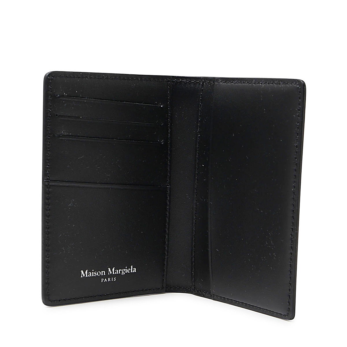 BLACK LEATHER CARDHOLDER